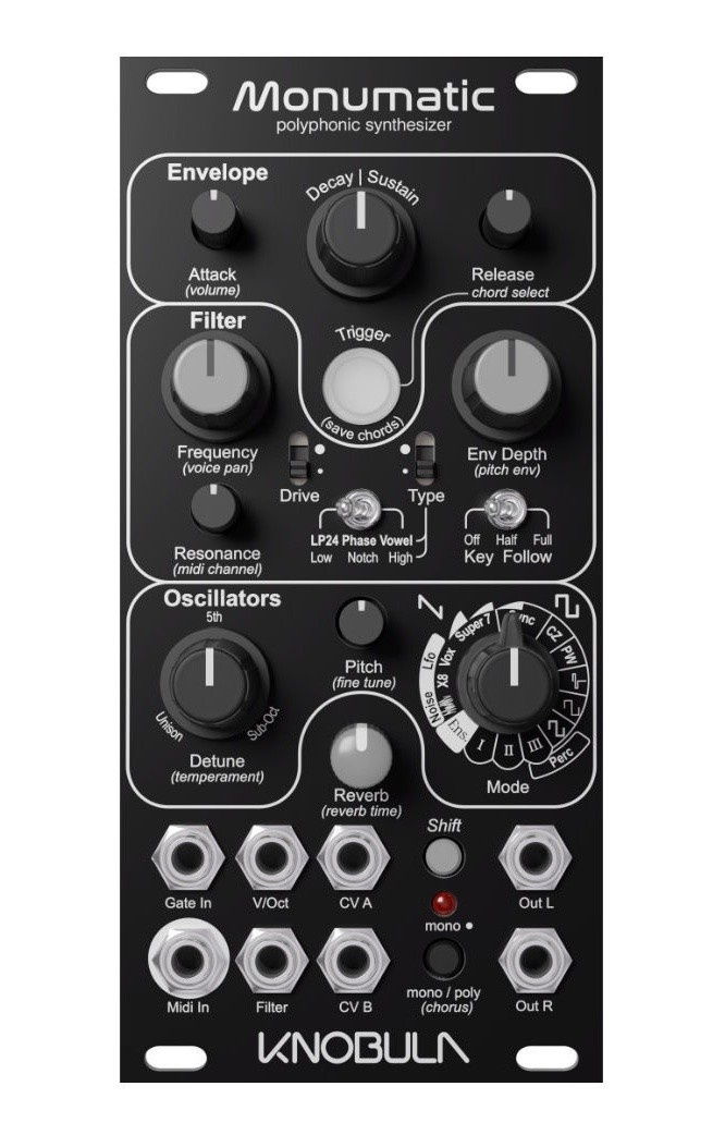 Knobula Monumatic, Dark Mode