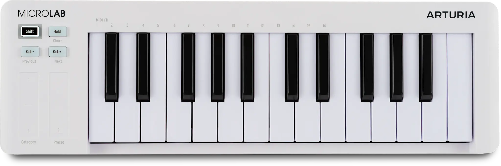 Arturia MicroLab Mk3, White