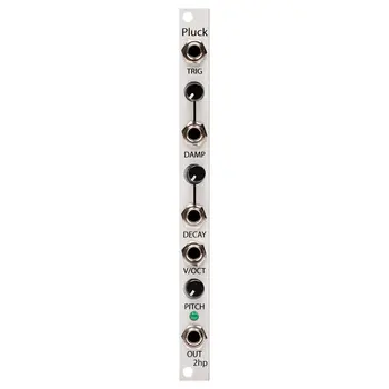 鍵盤楽器 2hp / Pluck (Silver) 2hp Pluck, Silver, USED - Control Voltage