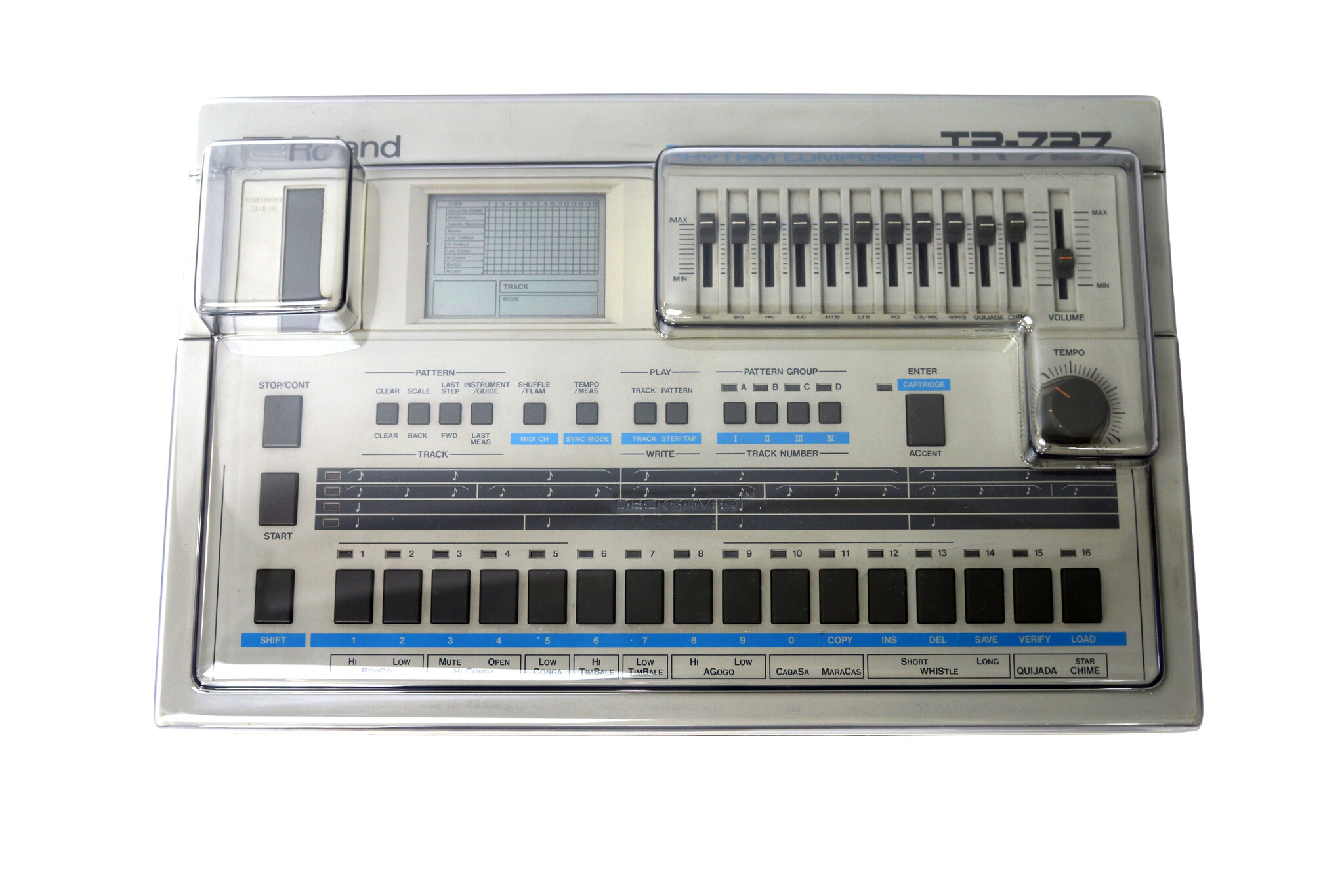 Roland TR-727 (w/ Decksaver), VINTAGE