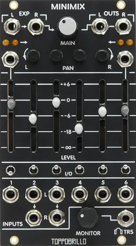 Toppobrillo Minimix, Black, USED