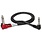 Hosa Cable, Right-Angle 1/4" Stereo to Right-Angle Dual 1/4" Mono, 10ft