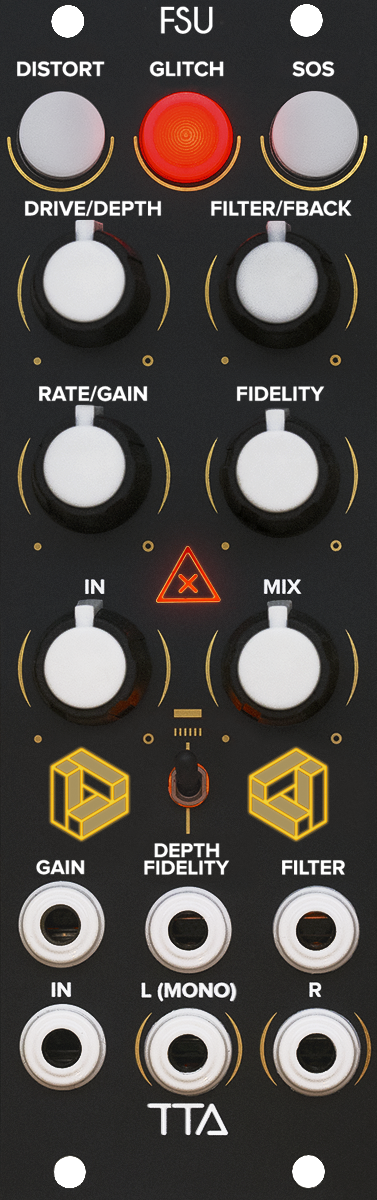 Tiptop Audio FSU, Black, DEMO UNIT