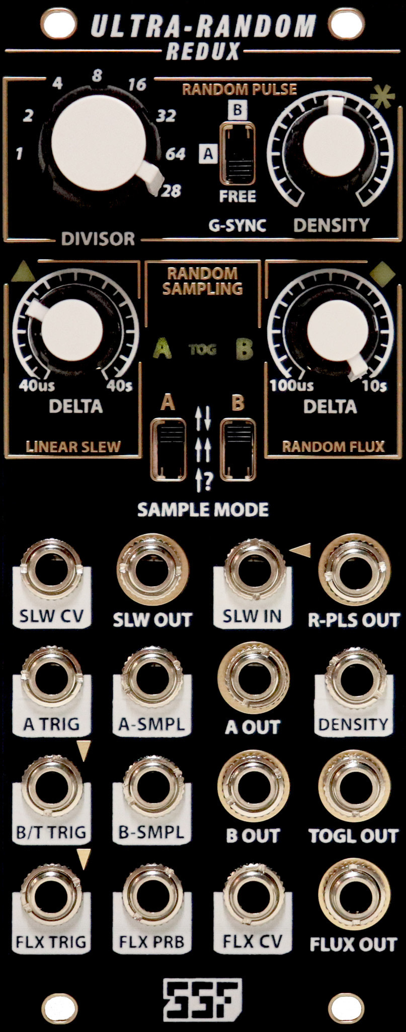 Steady State Fate Ultra-Random Redux, OPEN-BOX