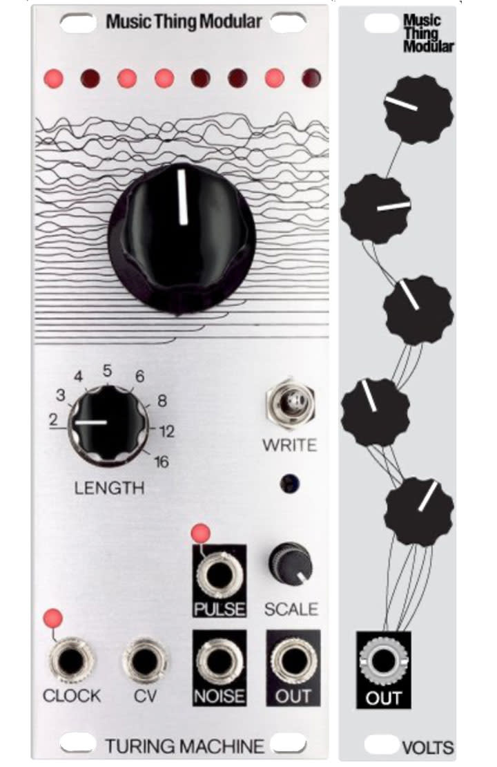 Music Thing Modular Music Thing Modular Turing Machine + Volts Expander, USED