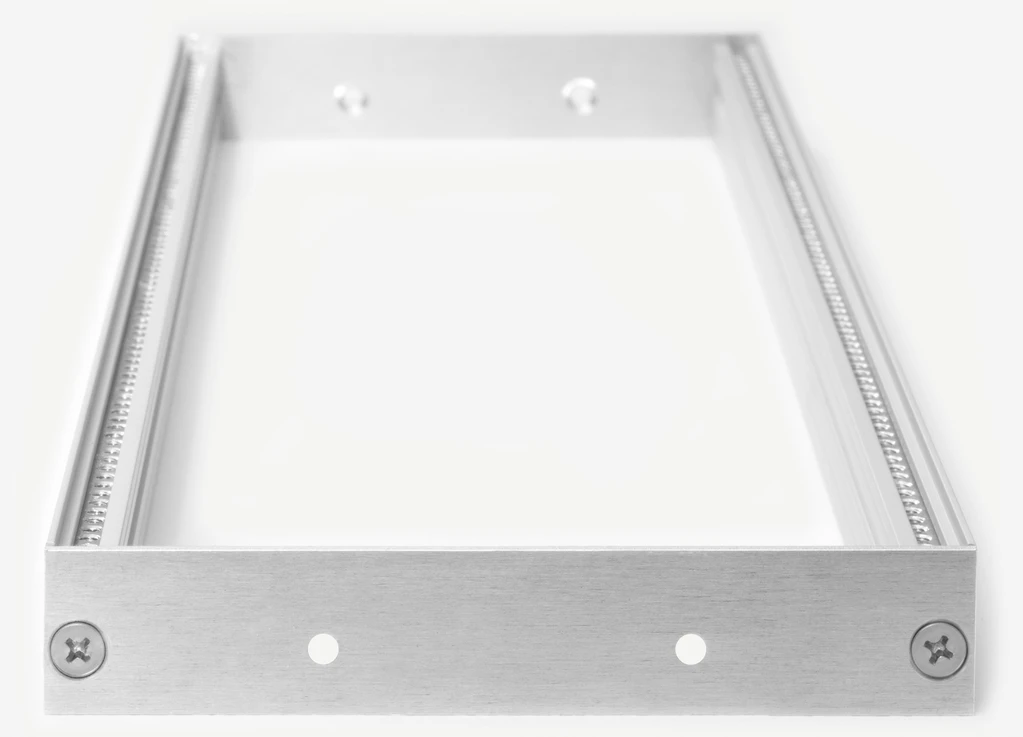 Tiptop Audio Z-Rails 104hp w/ Brackets, Silver, USED