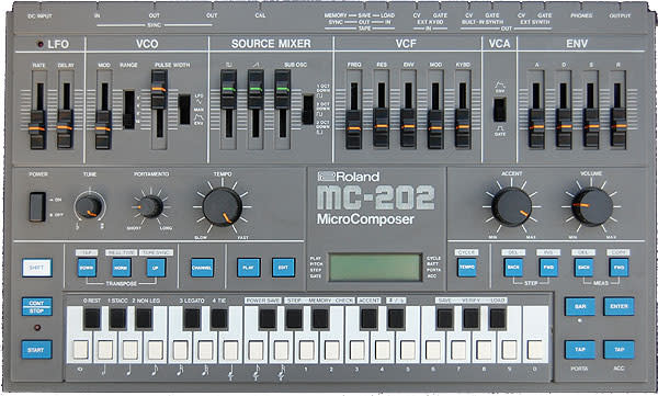 Roland MC-202 MicroComposer, VINTAGE