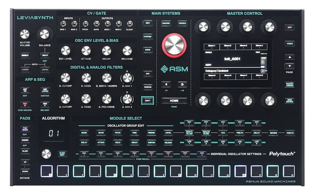 Ashun Sound Machines Leviasynth Desktop, PRE-ORDER