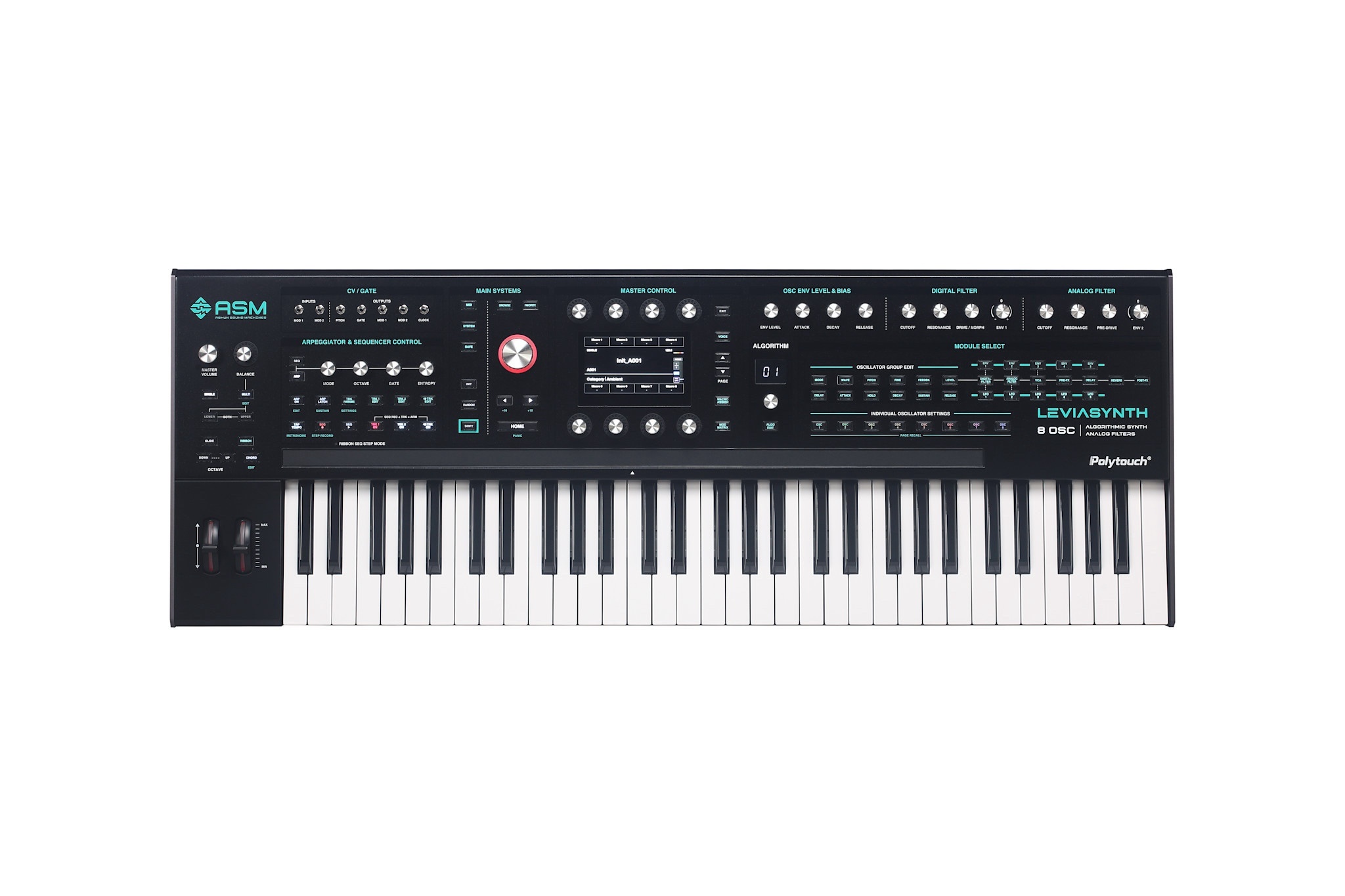 Ashun Sound Machines Leviasynth Keyboard, PRE-ORDER