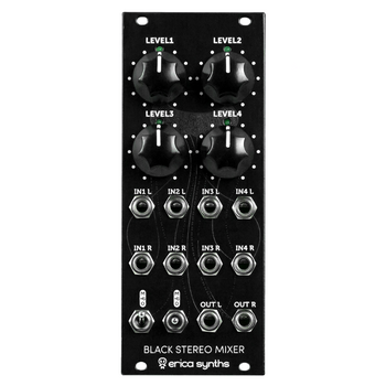 Erica Synths Black Stereo Mixer V3, USED
