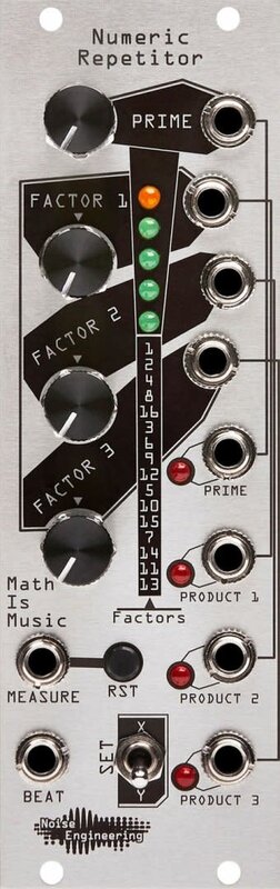 Repetitor Hum Noise Engineering Numeric Repetitor, SILVER, DEMO UNIT - Control Voltage