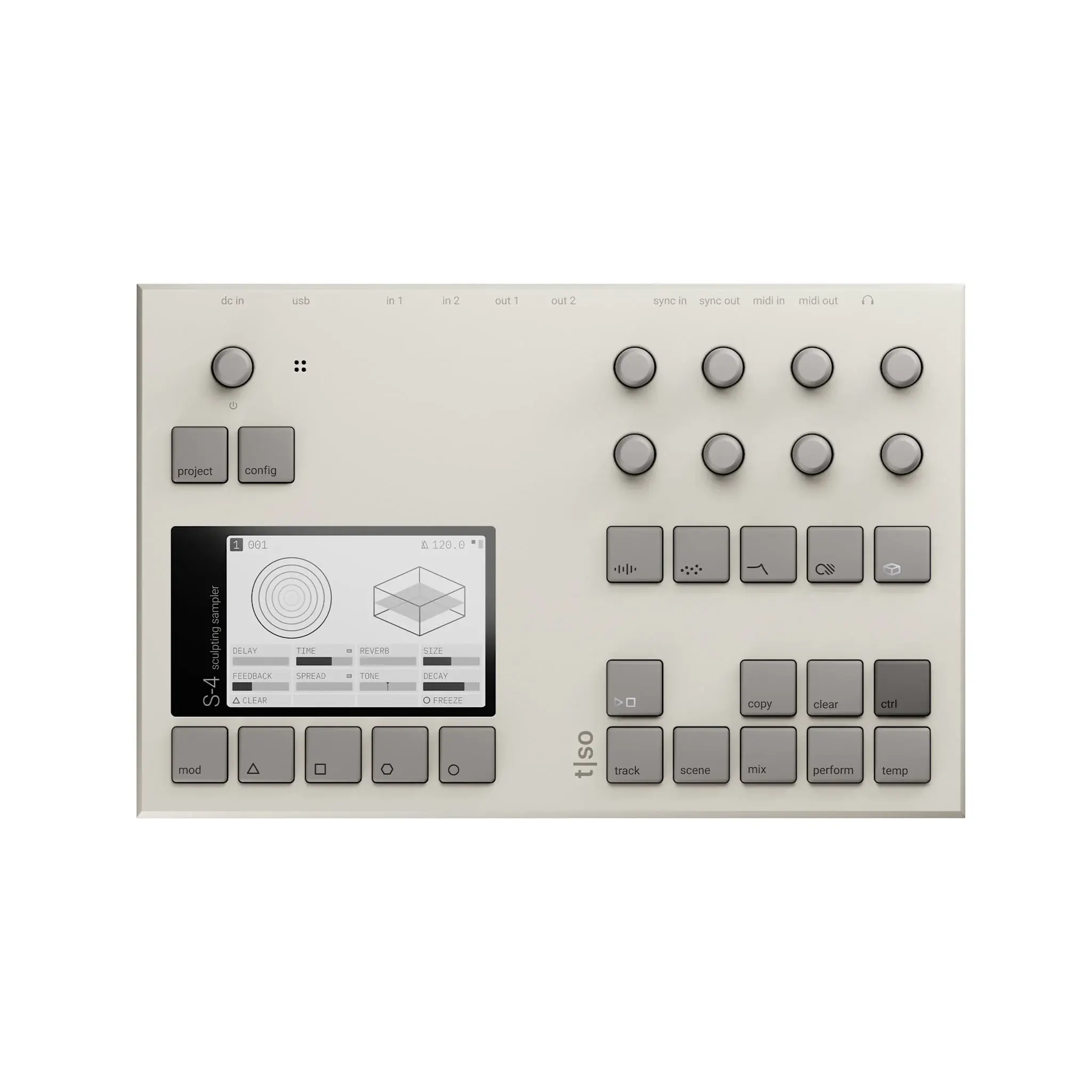 Torso Electronics S-4, WHITE