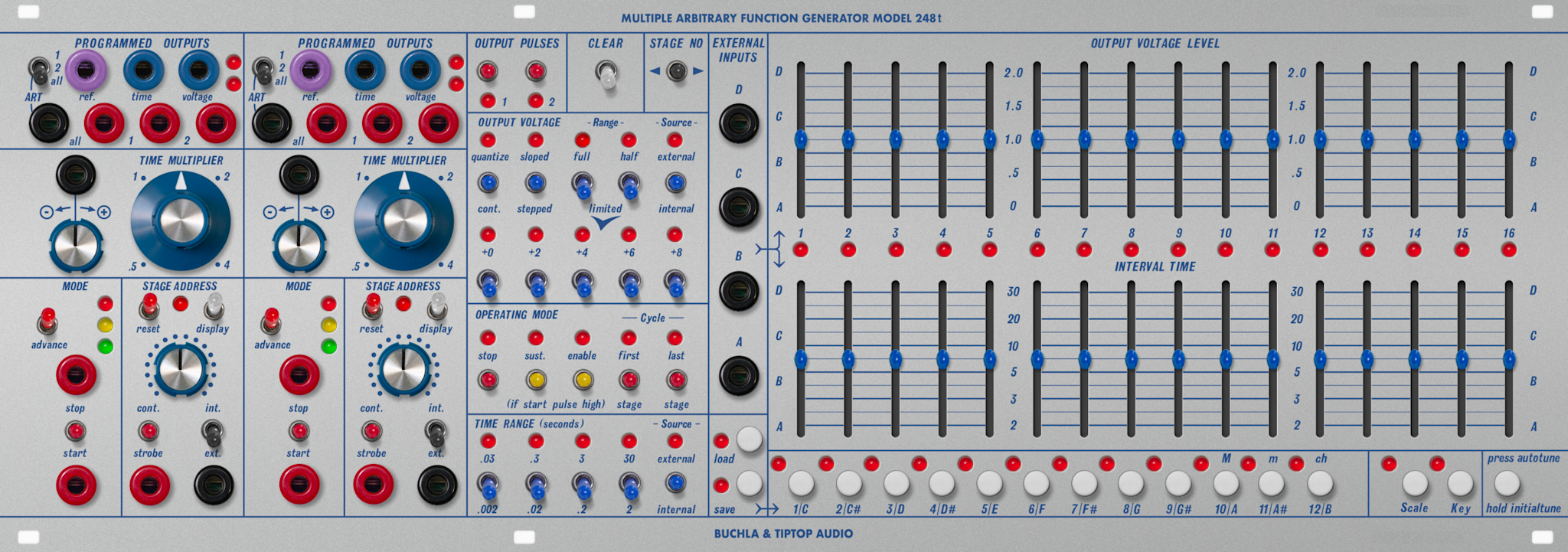 Buchla & Tiptop Audio Model 248t MARF, PRE-ORDER