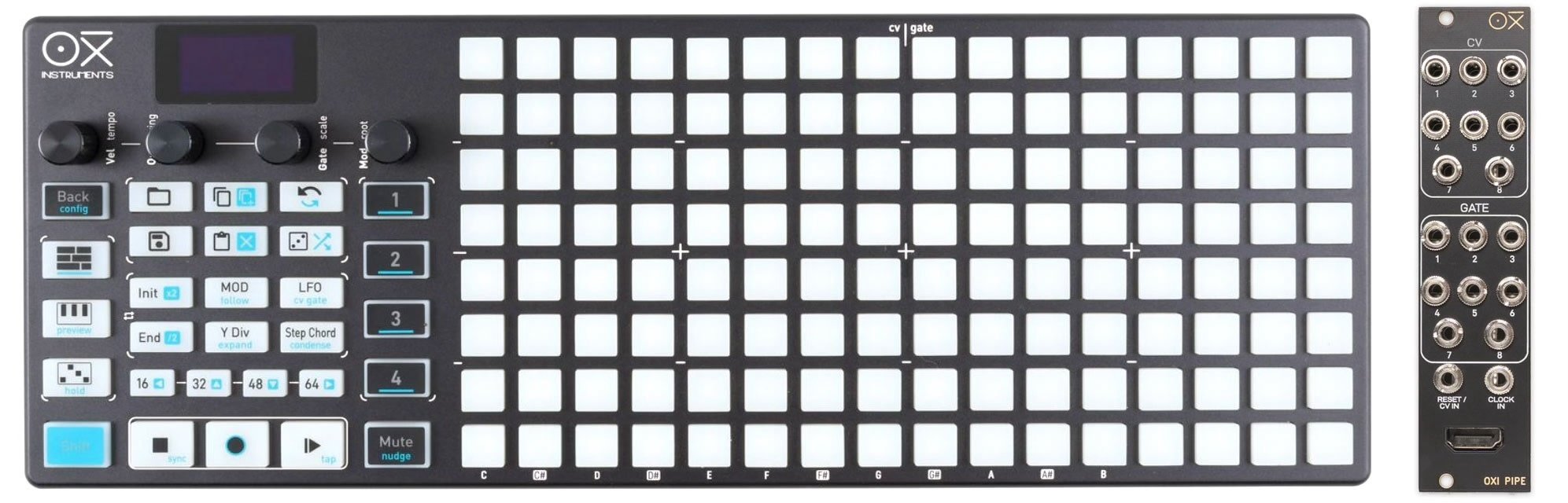 OXI Instruments OXI One MkI w/ Pipe Mk1, USED