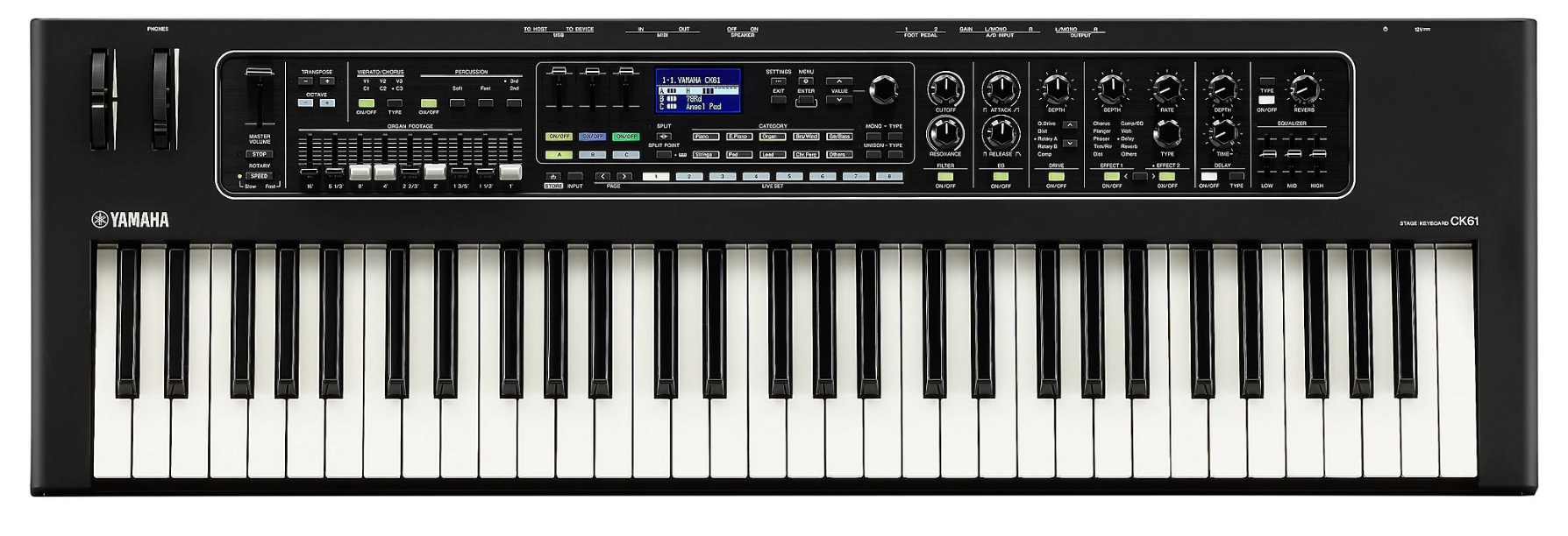 Yamaha CK61 Stage Piano (w/ Gator Case), USED