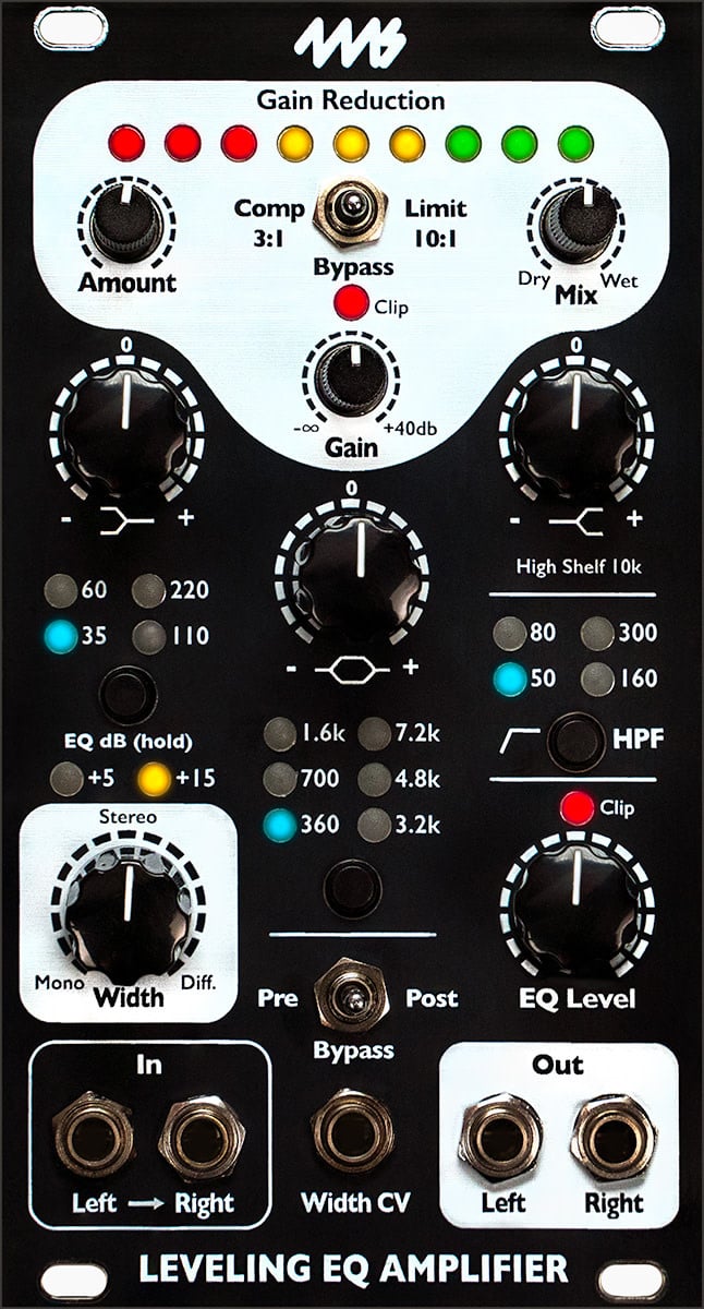 4ms Leveling EQ Amplifier (LEQA), PRE-ORDER