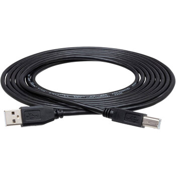 Hosa USB Cable, Type A to B, 5ft