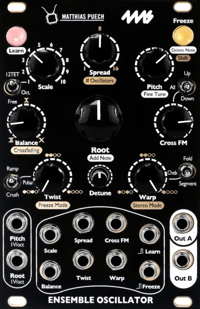 4ms Ensemble Oscillator, Black , USED