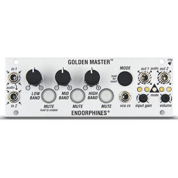 Endorphin.es Golden Master 1U,Silver, USED