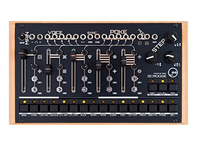 Neutral Labs Scrooge Desktop Drum Machine, USED
