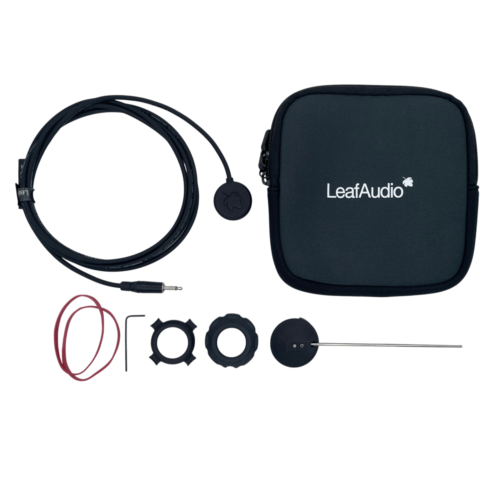 Leaf Audio Contact Mic, 1/8" TS connector, 6.5ft