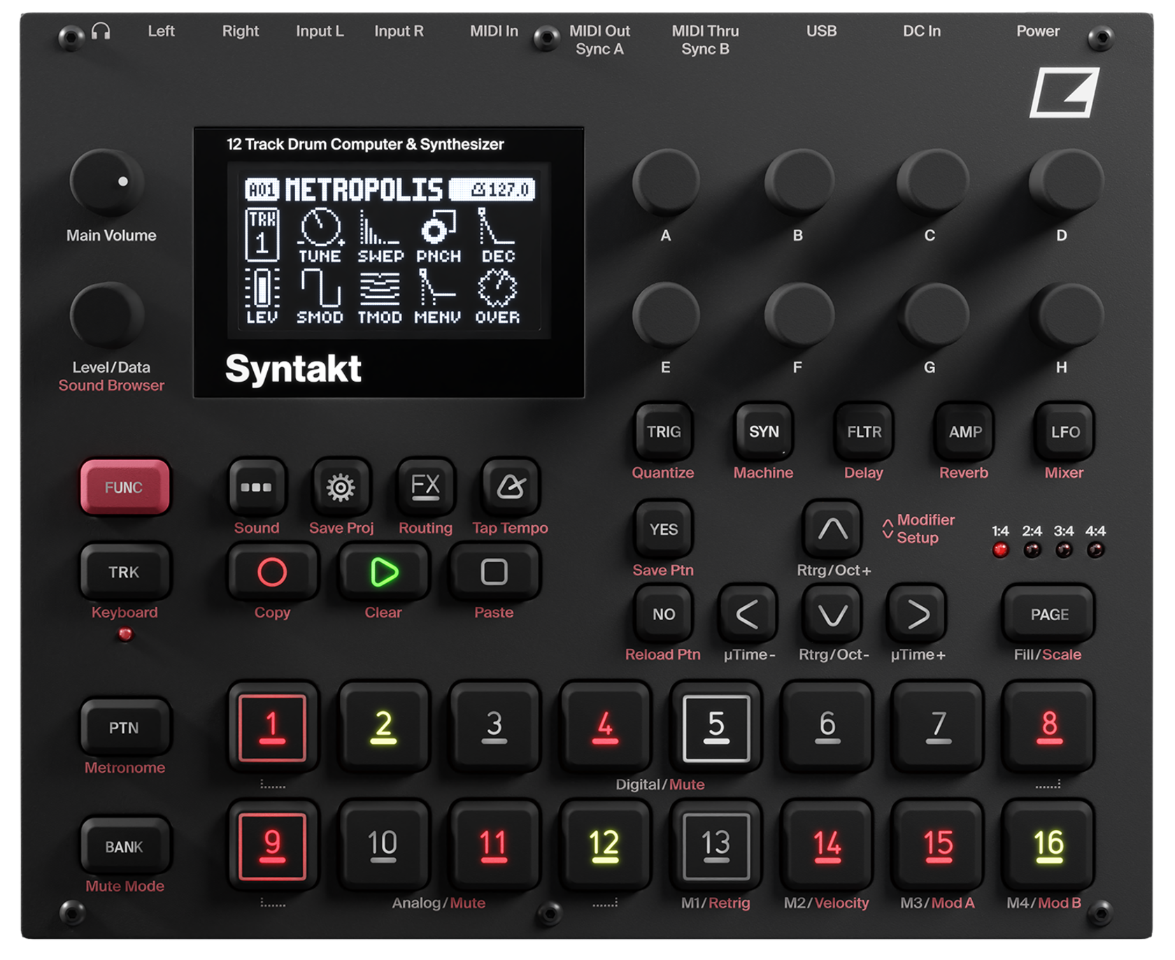 Elektron Syntakt, USED