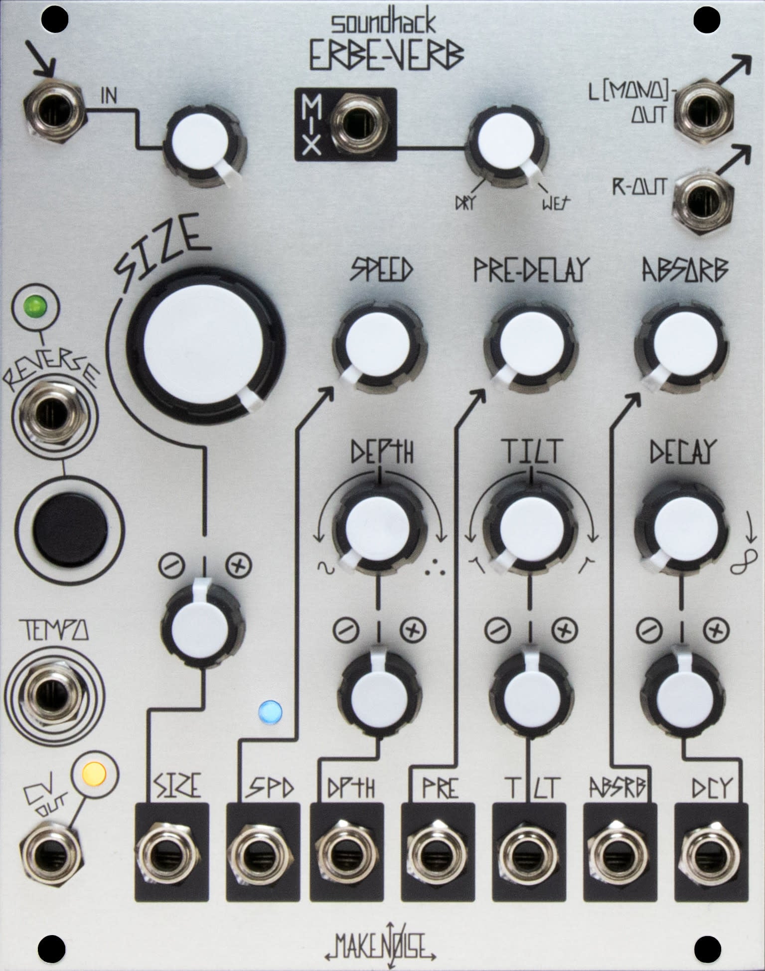 Make Noise Erbe-Verb, DEMO UNIT