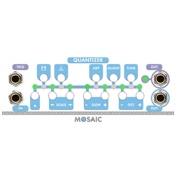 Mosaic 1U 1U Quantizer, USED