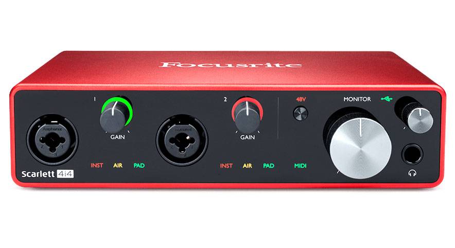 Focusrite Scarlett 4i4 (3rd Gen) - Control Voltage