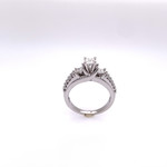 Millenia 14k White Gold Princess Cut Engagement Ring