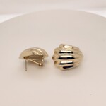 14k yellow gold lite vintage earrings