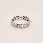 14 Kt Men's 0.12ct  Diamond Ring