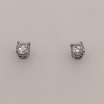 14 Kt Ladies Diamond Earrings .25 Ctw