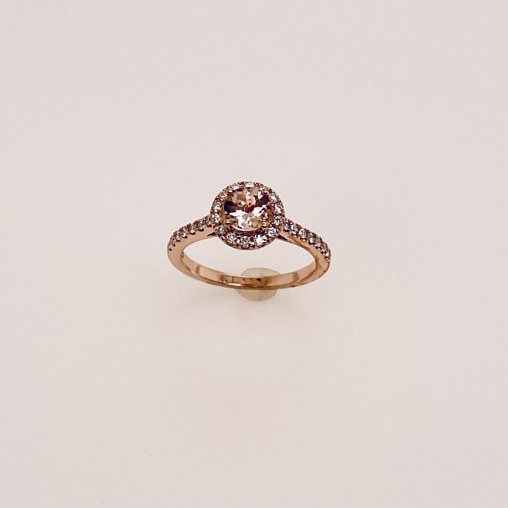 14K Rose Gold Dia .6 Ct 6 Mo .35 Ct