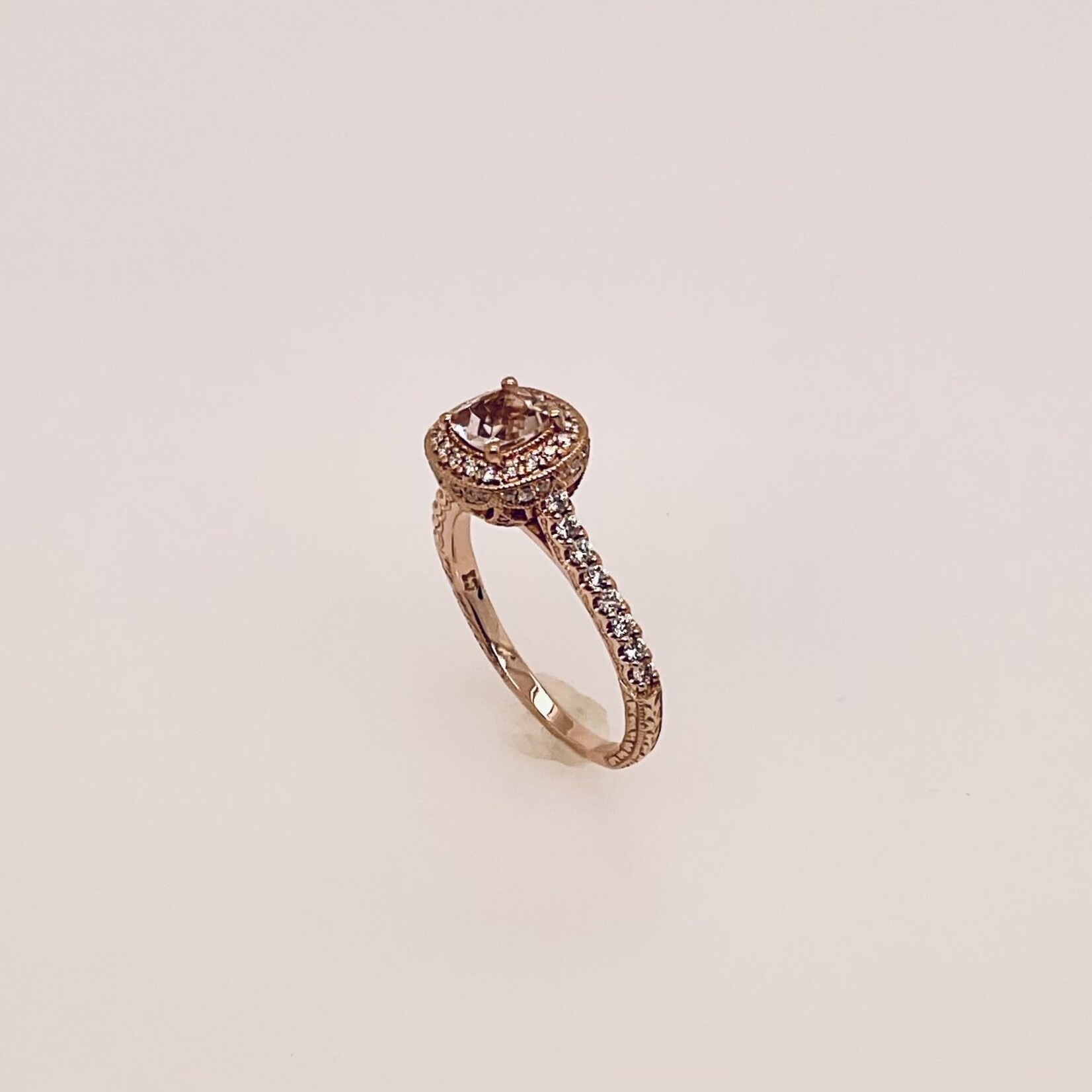 14K Rose Gold Dia .5 Ct 6 Mo .4 Ct