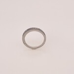 14 Kt White Gold Ladies Diamond Band, 0.40ct, #6