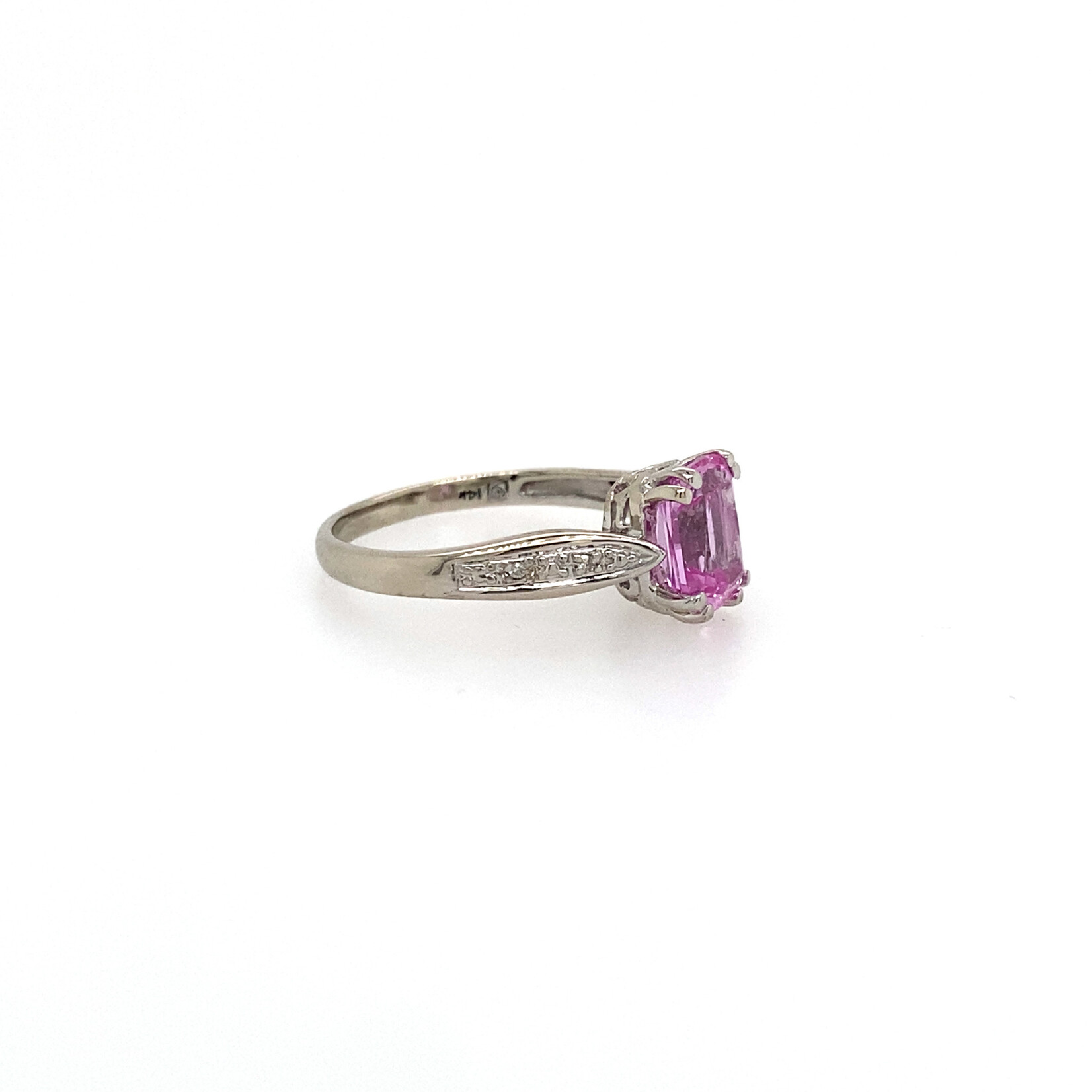 14K Ladies Pink Ice Size 7