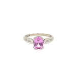 14K Ladies Pink Ice Size 7