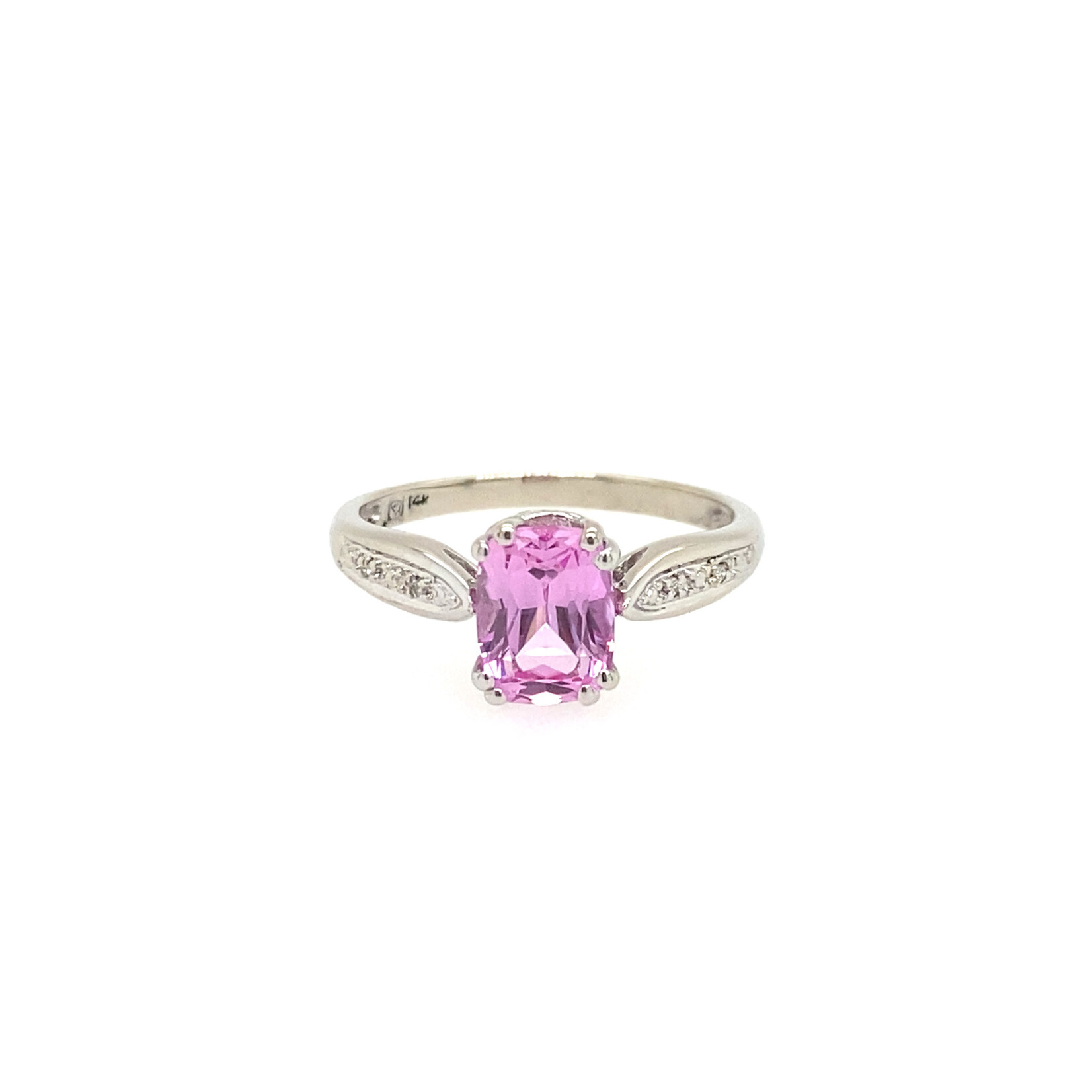 14K Ladies Pink Ice Size 7