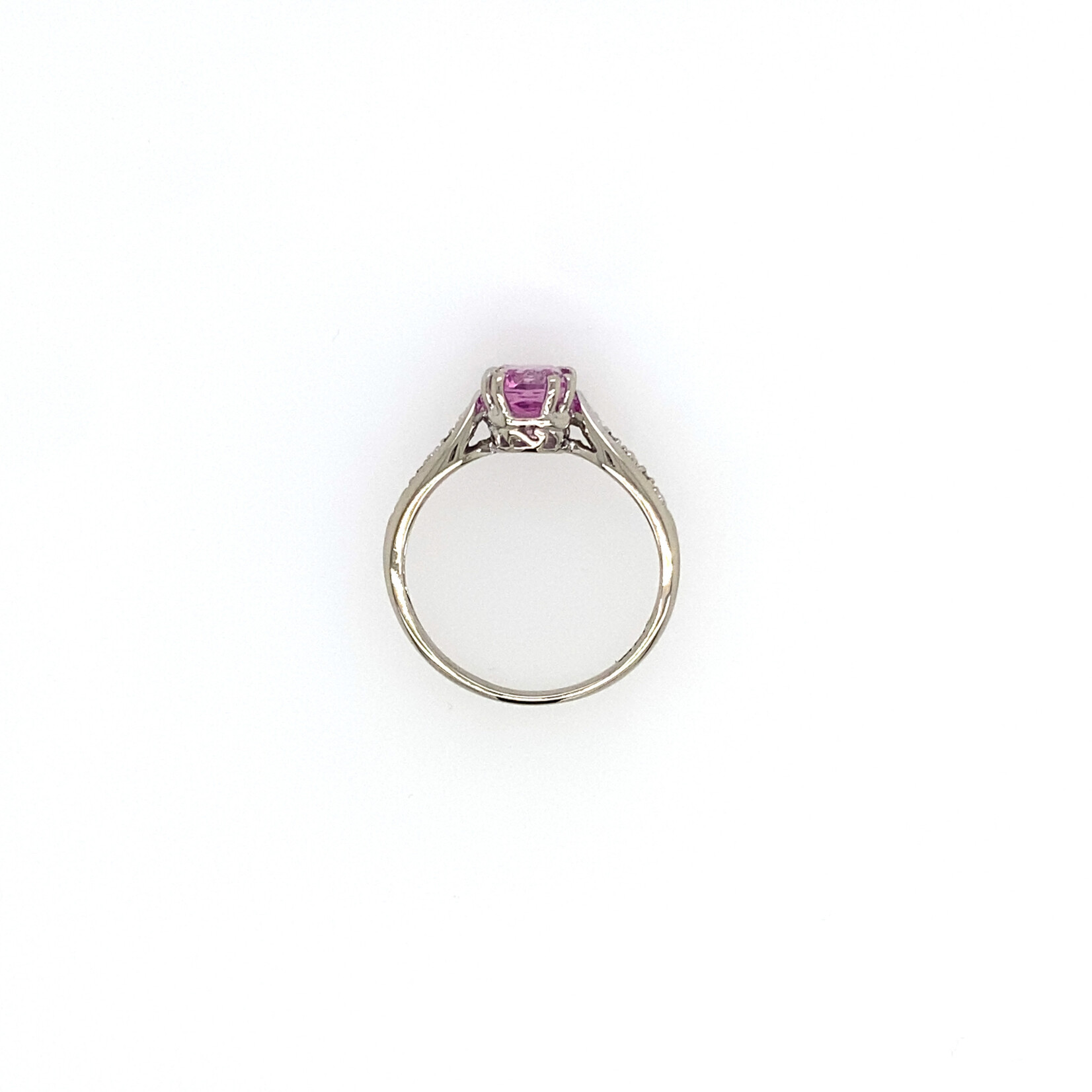 14K Ladies Pink Ice Size 7