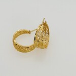 14 Kt Yellow Gold Hoop Earrings