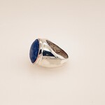 Sterling Silver Lapis Fashion Ring #10