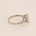 Sterling Silver CZ Fashion Ring Size 6