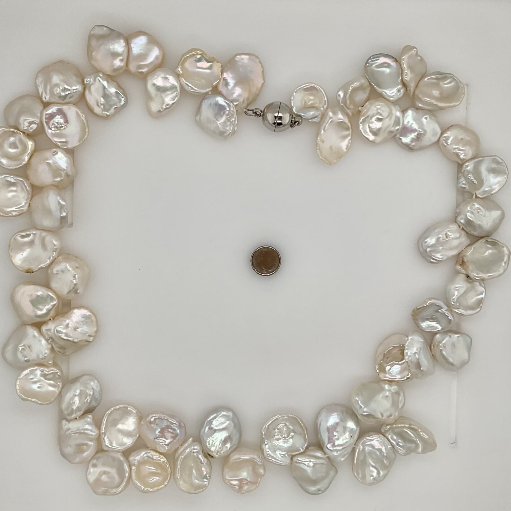 Keshi Cultured Pearl Necklace 18"