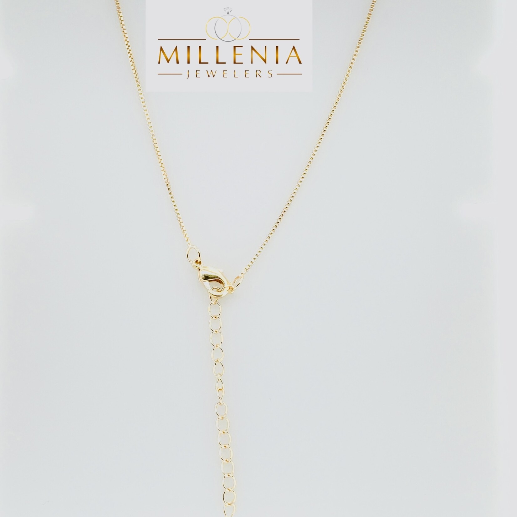 Gold Plated Dangle Fashion Necklace