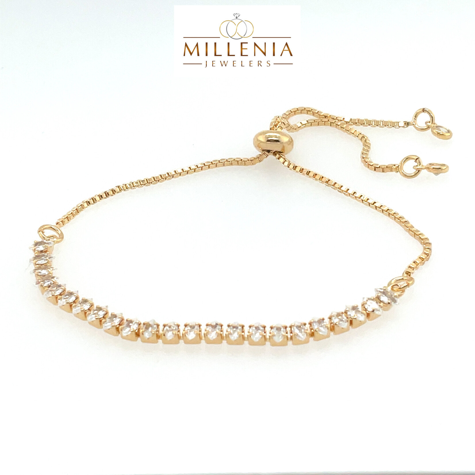 Gold Plated Adjustable Chain  Bracelet