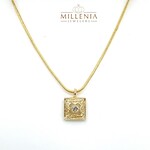 Gold Plated Fashion 18" Chain & Pendant