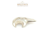 Native American Sterling Silver Bear Pin
