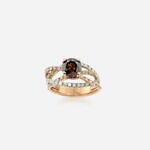 14k Rose Gold Chocolate Diamond