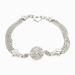 Fleur-de-Lis Ball Bracelet